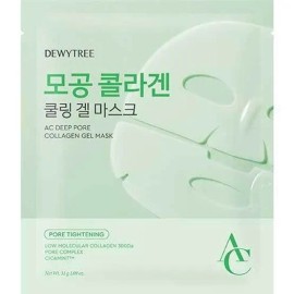 Deweytree Collagen pack 1 pack per day Dewytree deep collagen gel pore trace 4074735 AC deep pore gel mask 1 sheet / 콜라겐팩1일1팩 듀이트리 딥 콜라겐 겔 모공흔적 4074735 AC 딥 모공 겔마스크 1매