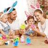 Audaisyly Chick Bunny Wind Up Toys for Kids, 4 PCS