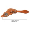 Spur Strap Artificial Leather Adjustable Western Spur Strap with Buckle