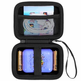 Travel Carrying Case for Bitzee Digital Pet Interactive Virtual Toy, Protective Storage Holder for Bitzee Virtual Electronic Pets Kids Toys Storage Bag, Black (Case Only)