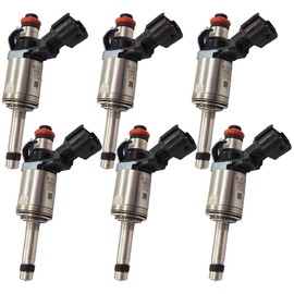 Automotive-leader - 6 inyectores de combustible BL3Z-9F593-A FJ1138 motor de disco de 6 agujeros para 15-17 Expedition 2016 LOBO para 2015-2019 Transit 150 250 350 para Lincoln 2015-2017 Navigator
