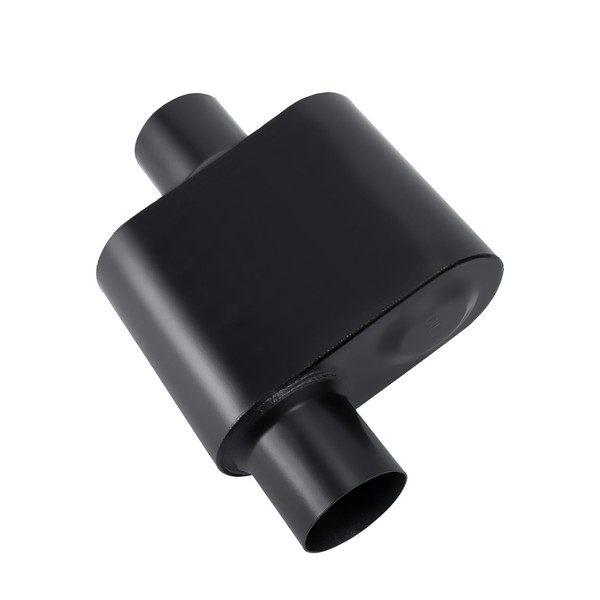 TECTRUC Muffler Single Chamber 2.25 Universal Mufflers Performance Muffler 2.25