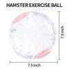 7.9 Inch Hamster Ball, Running Ball Toy, Transparent, Breathable, Promote