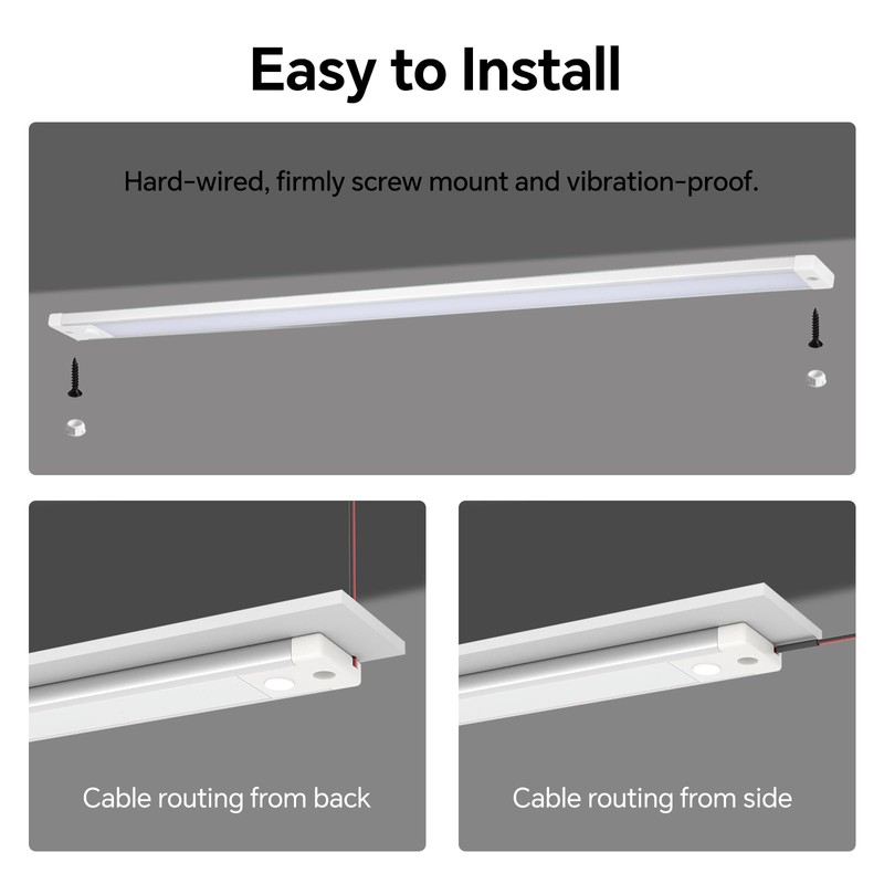 acegoo RV Interior LED Light Bar 12V LED Light Strip
