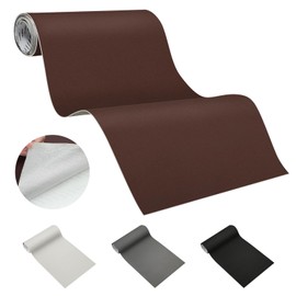 Lewondr Leather Repair Patch, 15.7'' × 118" Large Leather Repair Tape Kit, Self-Adhesive Leather Patches for Furniture, Couch, Sofa, Car Seat, Chair, Clothing, Dark Brown