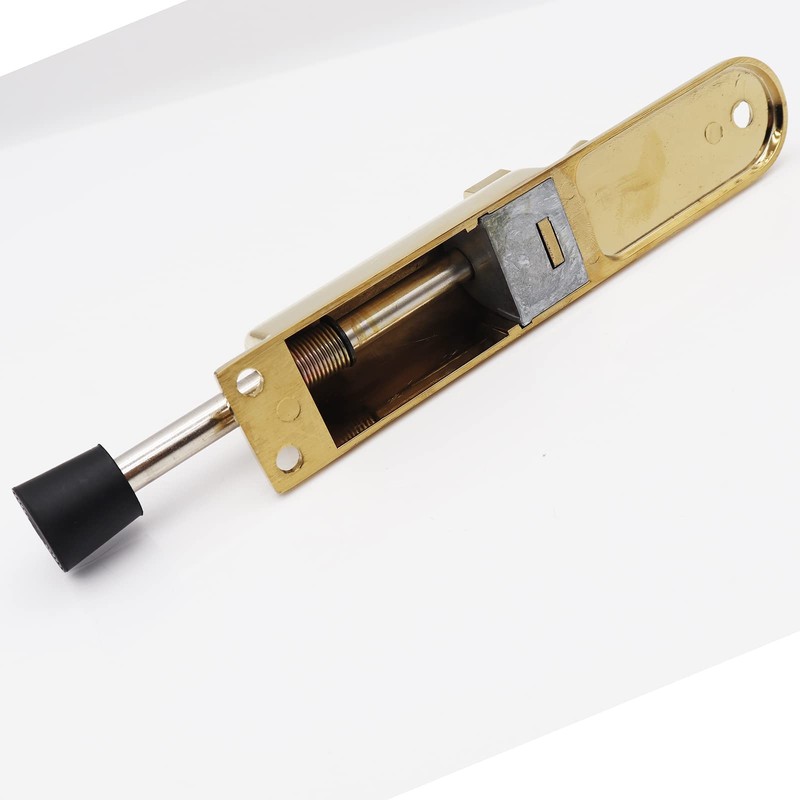 Kickdown Door Stop 2-Pack Easy Step Door Stopper Spring Loaded