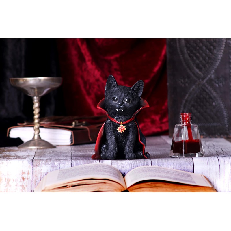 Nemesis Now Count Catula 15.5 cm Resin Black