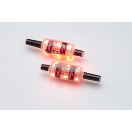 Omtex Zings Light Up Bails - Flashing Led Cricket Bails/Electronic Bails - Home Edition