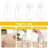Pack of 4 200 ml Dispenser Bottles for Skin Care