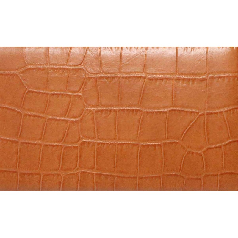 Berkut Croco Embossed Cowhide Leather Plated, Long Wallet, YKK L-Shaped