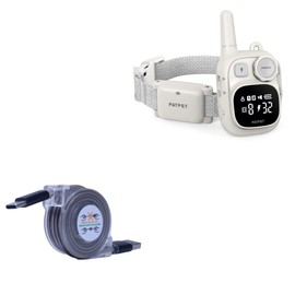 BoxWave Cable Compatible with PATPET 628 Dog Training Collar - miniSync - USB-A to USB Type-C, Retractable Cable 5 Pre-Set Lengths Avoid Tangles