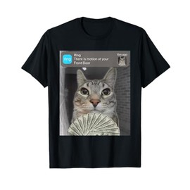 Ring There is Motion at Your Front Door Funny Meme Cute T-Shirt