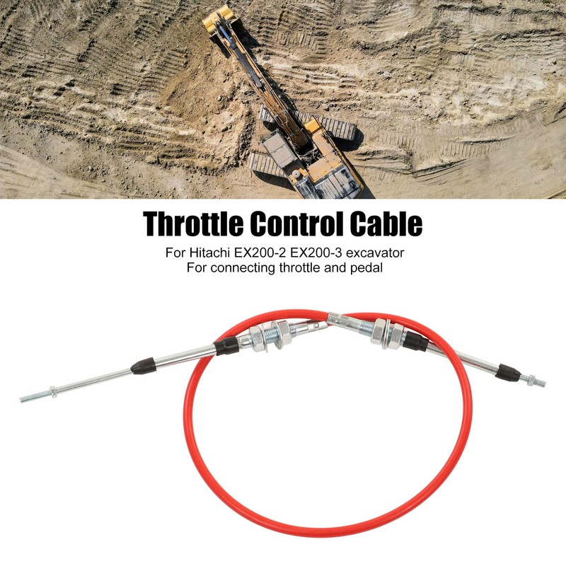 Throttle Motor Control Cable 4277257 Excavator Throttle Wire Replacement for