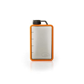 Gsi BOULDER FLASK 10 OZ ORANGE