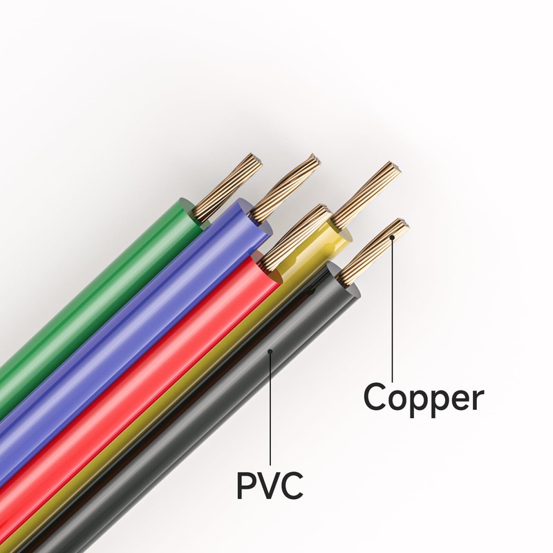 Cleqee Stackabe Banana Plugs to Alligator Clips Test Leads 10