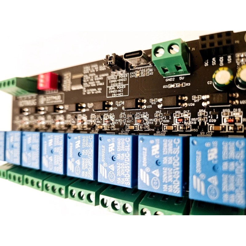 iotmug 8 Channel I2C Relay Module Arduino Raspberry 3.3V 5.0V