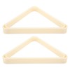 2Pcs Billiard Triangle Rack Strong Snooker Ball Frame for 5.25cm