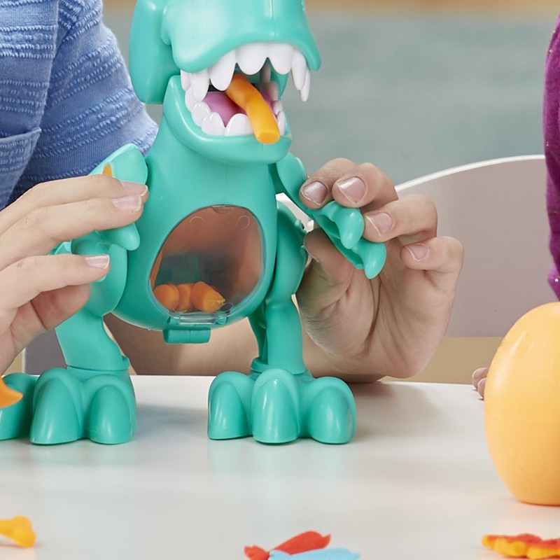 Play-Doh Crunching T Rex Toy with Sounds Play Doh Eggs