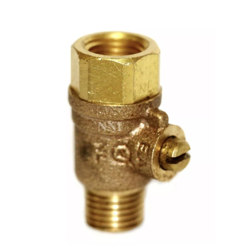 NNI 1/4" X 1/4" NPT - Lead Free Brass Test