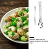 Cabilock 4Pcs/ 2Set Snail Tong and Fork Stainless Steel Snail