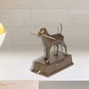 AD272 - Good Dog - Bronze Plastic Toothpick Dispenser by