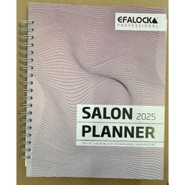 Efalock Salon Planner 2025 - Diary for Hairdressers