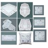 Raebel Tablecloth Table Runner Table Cloth Maritime Embroidery Wool White