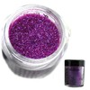 Stargazer UV Glitter Shaker, Purple. Cosmetic glitter powder for use
