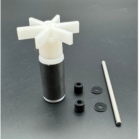 RTPOWER Parts for Coleman Lay-Z-Spa #58113 P4071 E02 Impeller with Stainless Steel Shaft