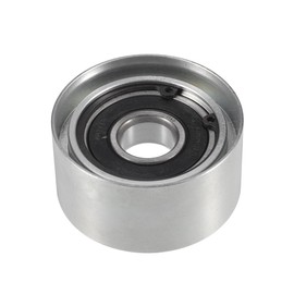 Partuto Spannrolle Montagesatz für VOLVO langlebig Nr. 3154314 | Innere LKW-Zubehör Antriebsriemenspanner Silberton 1 Stück