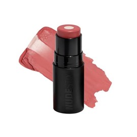 NUDESTIX Nudies Matte + Glow Core – Dual-Core Cream Blush Stick with Matte Color & Radiant Glow Balm for Cheeks, Eyes & Lips | With Ceramides, Peptide