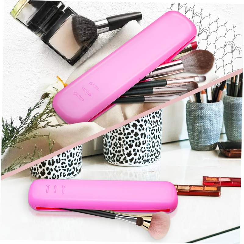 BIUDECO Cosmetic Brush Organizer Multifunctional Brush Holder Waterproof Makeup Brush