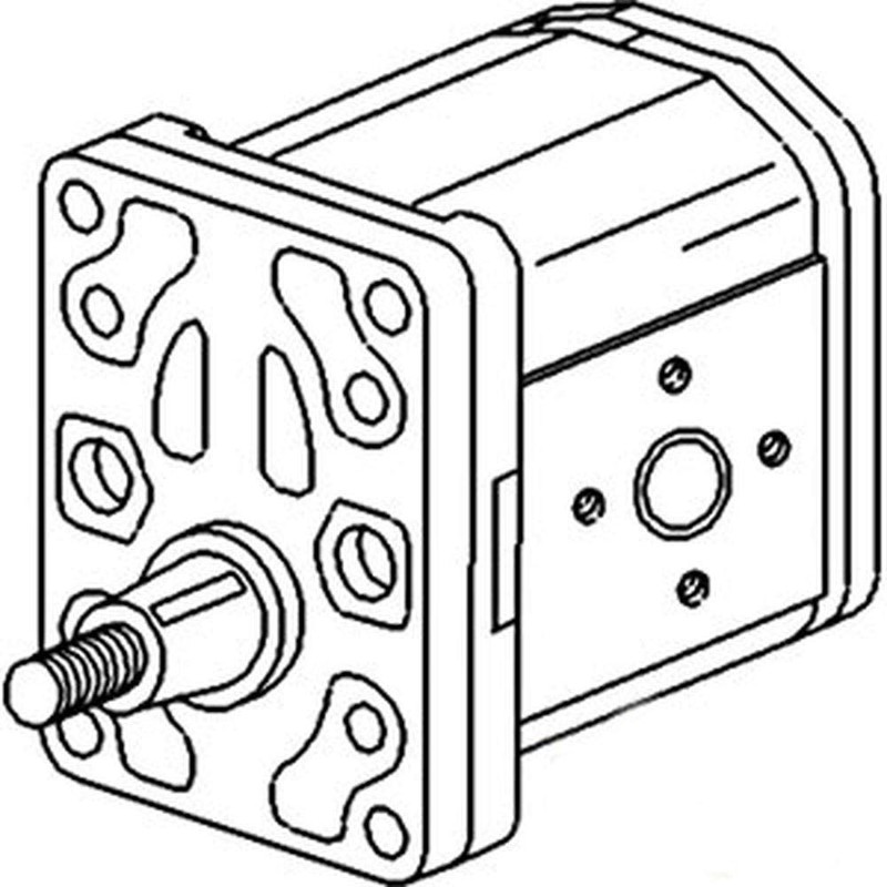 RAParts 5169039 Hydraulic Pump for Long Tractor 260C 310 310C