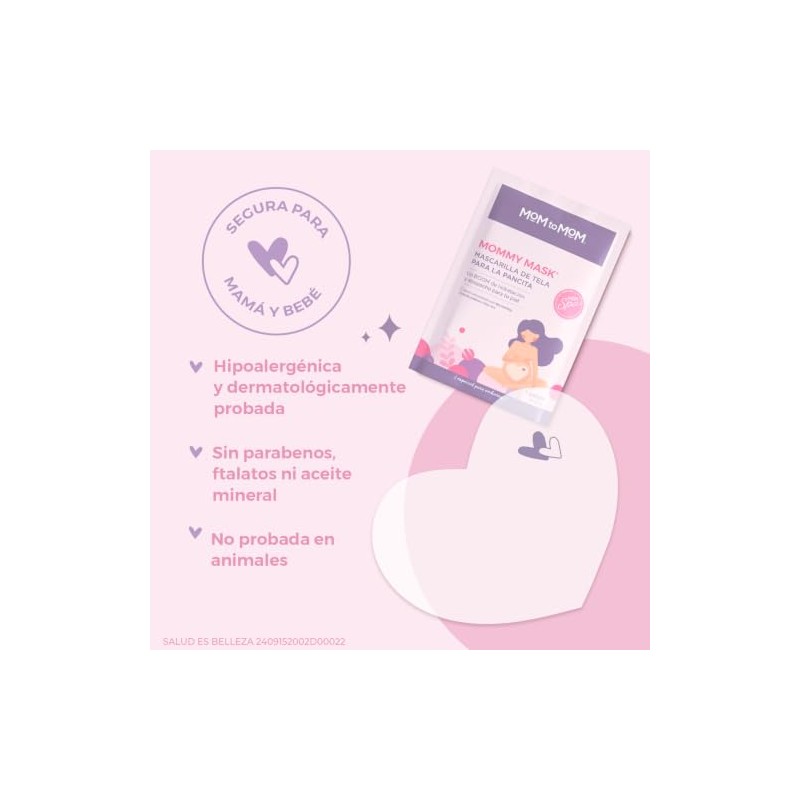 MOM to MOM KIT MOMMY MASK Mascarilla en tela para