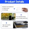 8Pcs Dashcam Windshield Sticker Electrostatic Film Transparent Sticker to Prevent