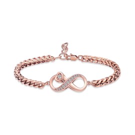 Imrsanl Cremation Jewelry Infinity Urn Bracelet for Ashes Stainless Steel Ashes Bracelet Bangles Keepsake Memorial Jewelry Ash Holder for Women Men - Adjustable, Adjustable, Stainless Steel, stainless