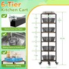 Fruit and Vegetable Storage Basket for Kitchen, 6 Tier Kitchen