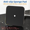 RUACQ T-Shape Hand Towel Holder Stand, 12inch Weighted Base Towel