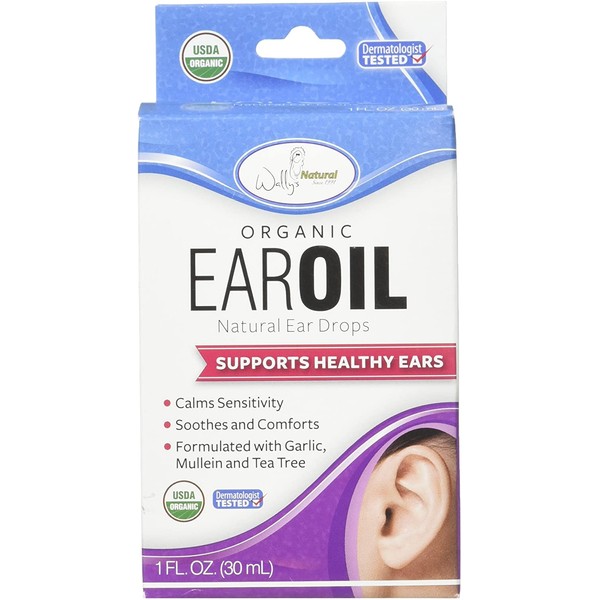 Wally's Natural Products Organic Ear Oil, 1 Fl. Oz