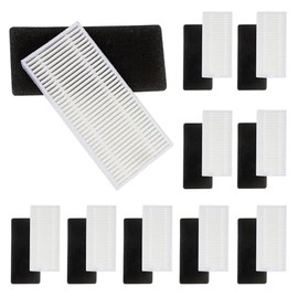 Filters Replacement Parts Fit for Eufy RoboVac 11S, Eufy 25C, RoboVac 30, Eufy 30C, Eufy 15C, Eufy Robovac 35C, RoboVac 12, RoboVac 15T, RoboVac 11S Plus Filters, Pack of 10