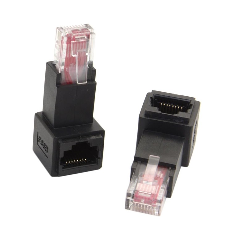 NFHK Down Angled 90 Degree 8P8C FTP STP UTP Cat