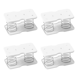 ADOFUN Tissue Case Spring Holder for Tissue Case Lift Spring Bottom Lift Wet Tissue Character Tissue Paper Holder Easy to Remove Paper 4pcs White