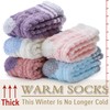 EBMORE Womens Fuzzy Socks Slipper Soft Cabin Plush Warm Fluffy