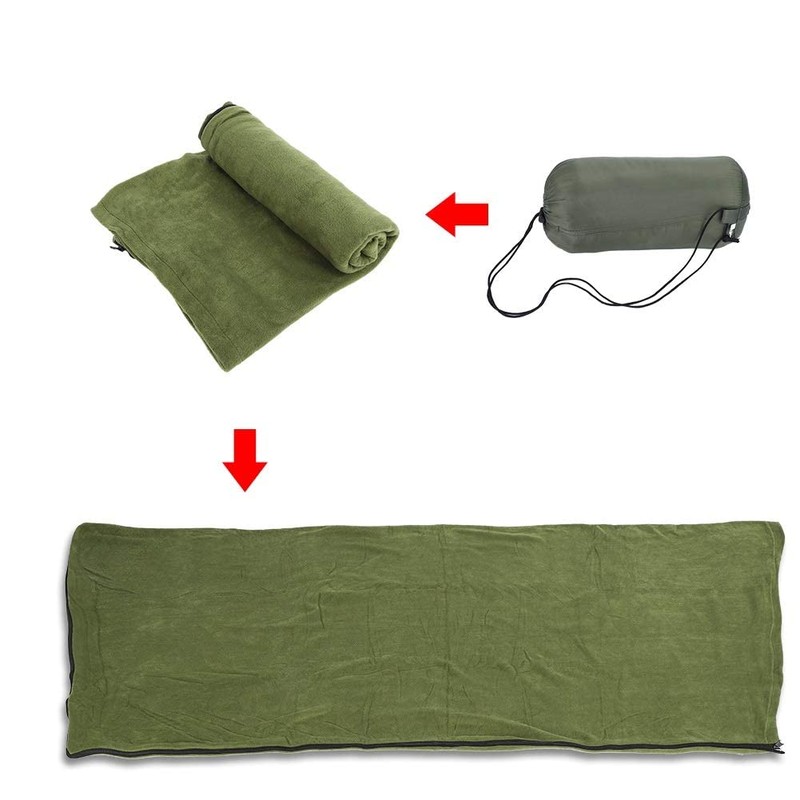 OKBY Sleeping Bag - Outdoor Camping Hiking Envelope Portable Polar
