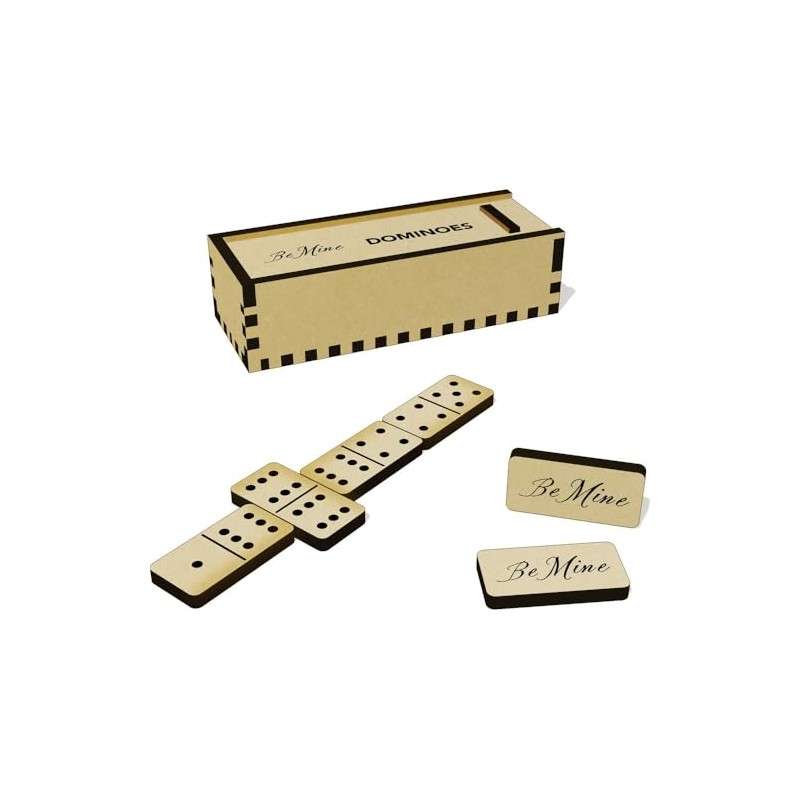 Azeeda 'Be Mine' Domino Set & Box (DM00048147)