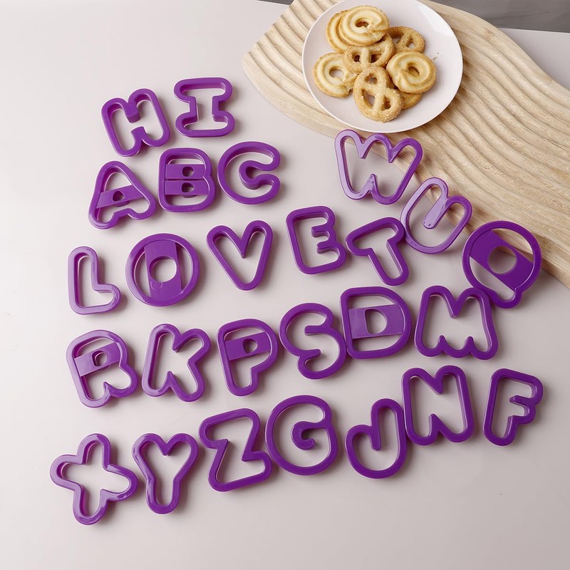 Bule Maple Alphabet Cookie Cutters Cookie Cutters Cookie Cutters Cookie