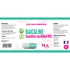 Hepatica Baicalin (Scutellaria baicalensis) Chinese Skullcap 500mg 120 Vegan Capsules,