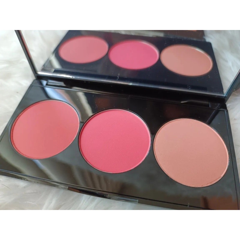 Smashbox L.a. Lights Paleta Trio De Blushes En Tonos Coral!