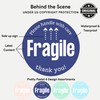 Mobiusea Creation Fragile Stickers Roll | 2 Inch | Waterproof