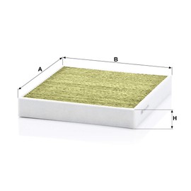 Original MANN-FILTER Interior Filter FP 26 010 – FreciousPlus biofunctional pollen filter – For passenger cars